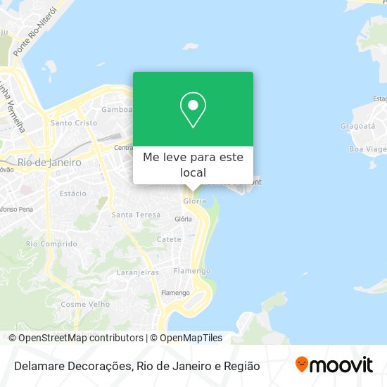 Delamare Decorações mapa