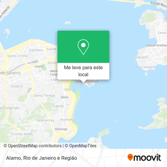Alamo mapa