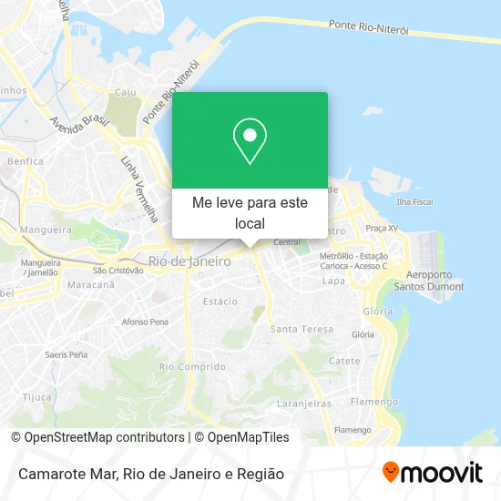 Camarote Mar mapa