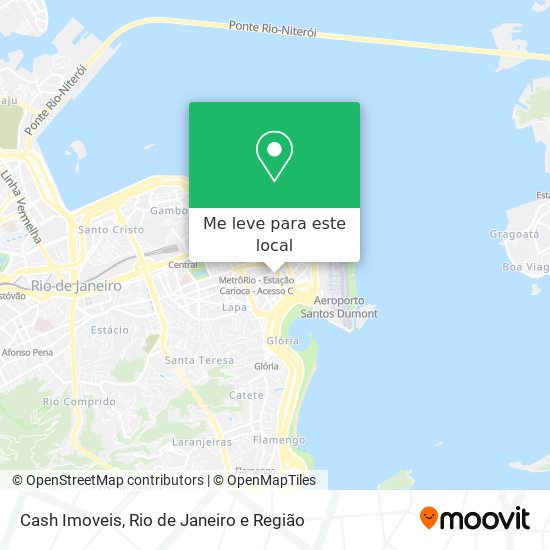 Cash Imoveis mapa