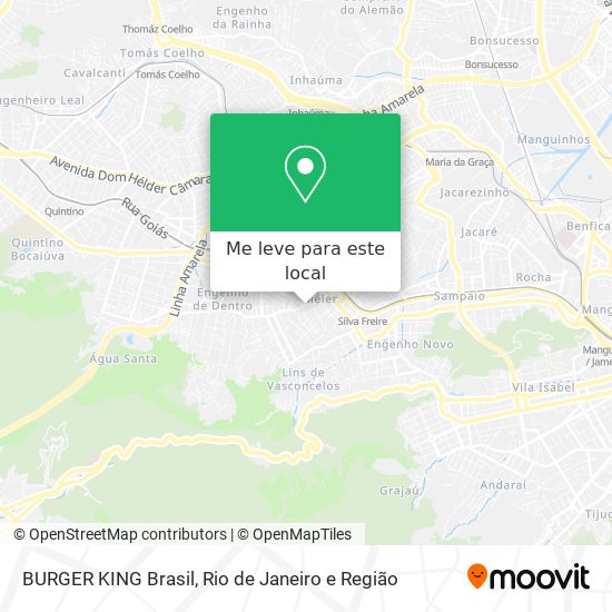 BURGER KING Brasil mapa