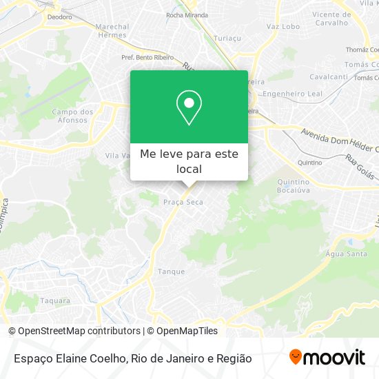 Espaço Elaine Coelho mapa