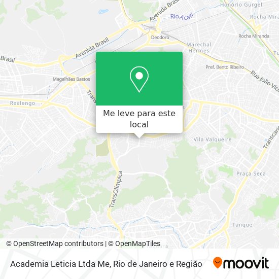 Academia Leticia Ltda Me mapa