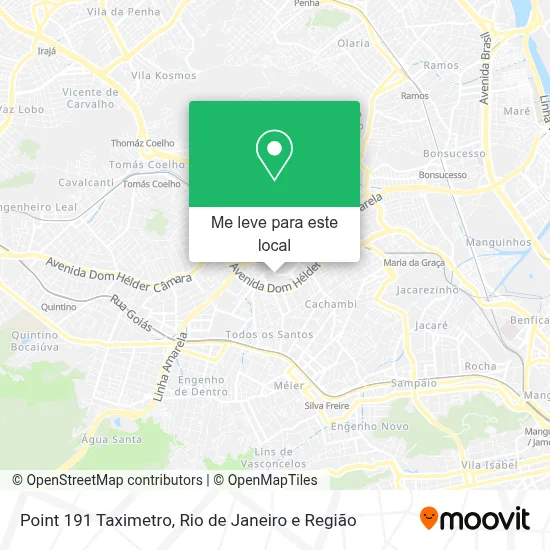 Point 191 Taximetro mapa