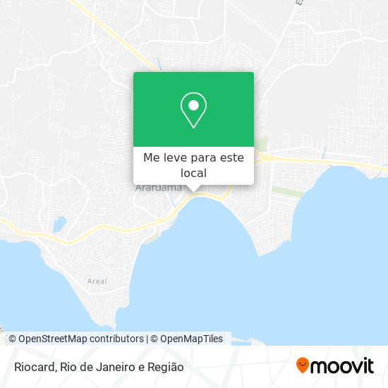 Riocard mapa