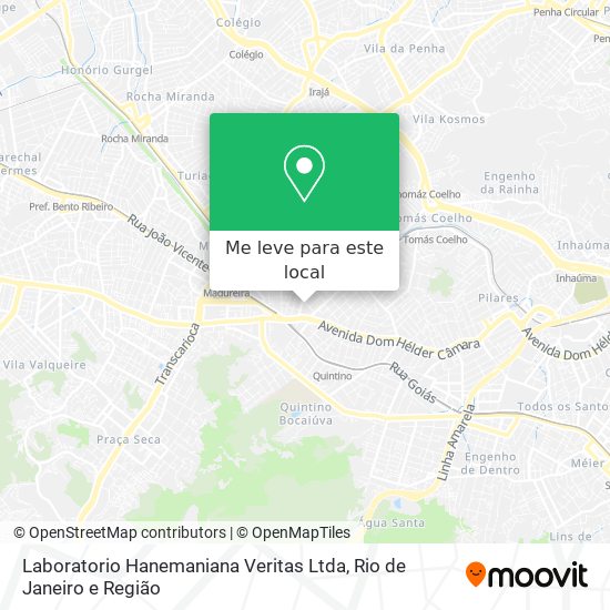 Laboratorio Hanemaniana Veritas Ltda mapa