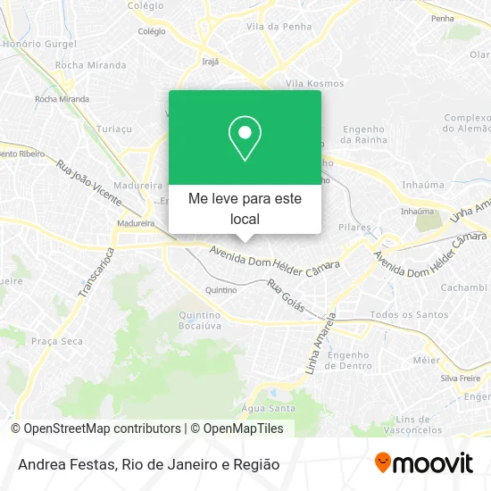 Andrea Festas mapa