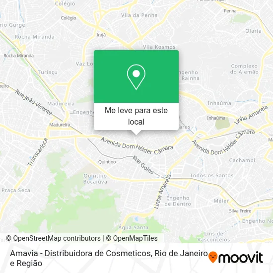 Amavia - Distribuidora de Cosmeticos mapa