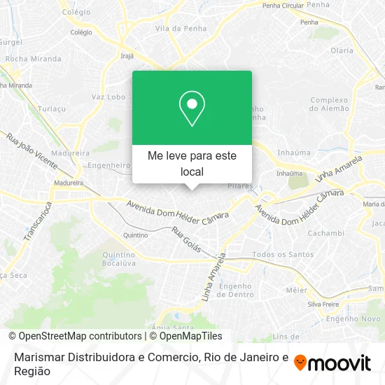 Marismar Distribuidora e Comercio mapa