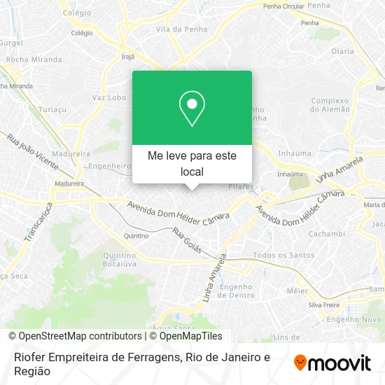Riofer Empreiteira de Ferragens mapa