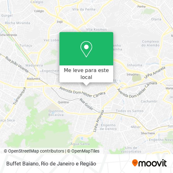 Buffet Baiano mapa