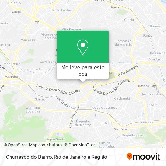 Churrasco do Bairro mapa