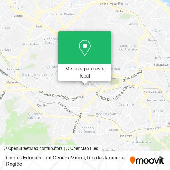 Centro Educacional Genios Mirins mapa