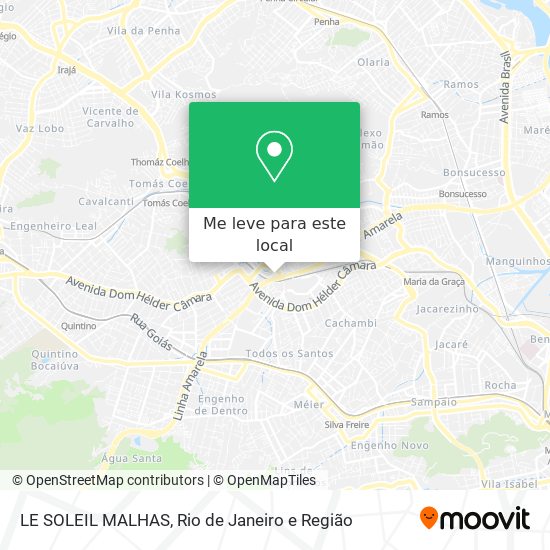 LE SOLEIL MALHAS mapa