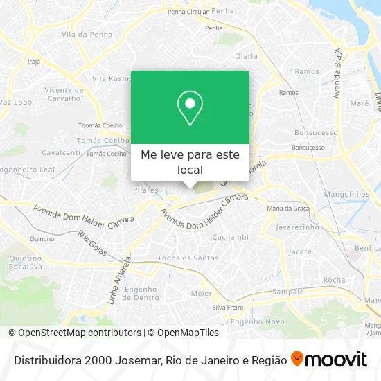 Distribuidora 2000 Josemar mapa