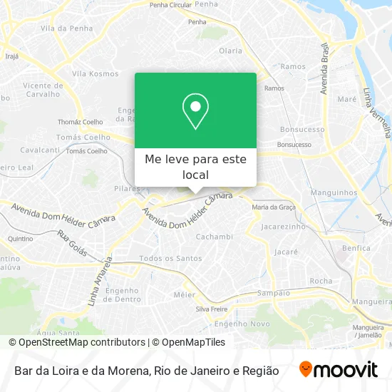 Bar da Loira e da Morena mapa