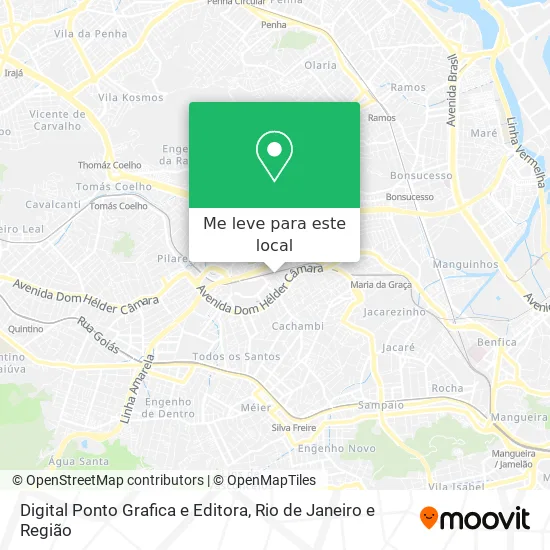 Digital Ponto Grafica e Editora mapa