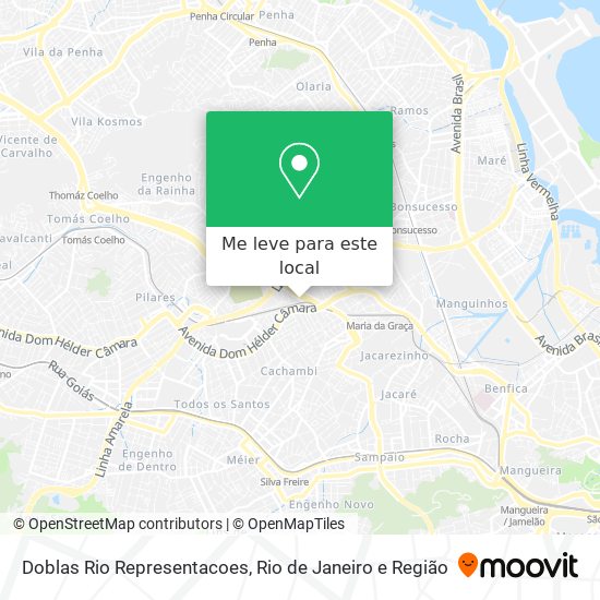 Doblas Rio Representacoes mapa
