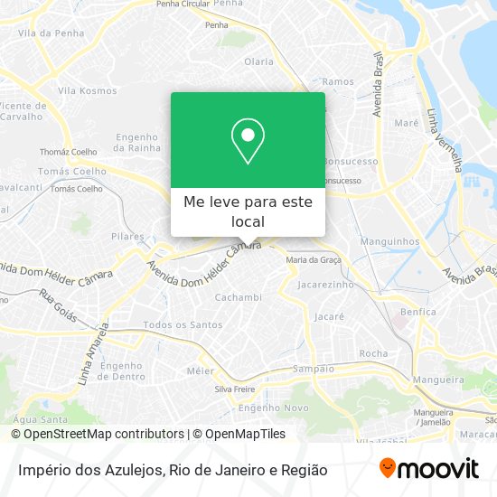 Império dos Azulejos mapa