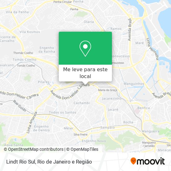 Lindt Rio Sul mapa
