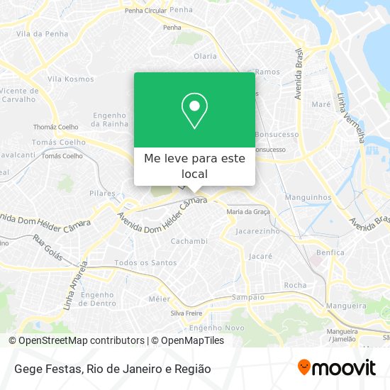 Gege Festas mapa