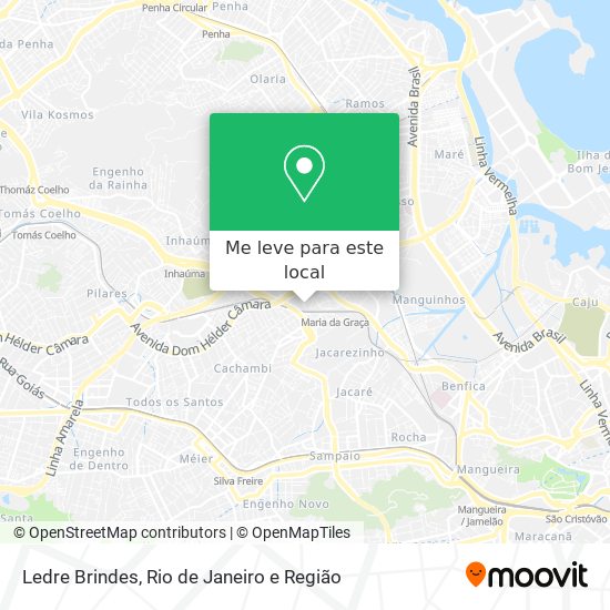 Ledre Brindes mapa