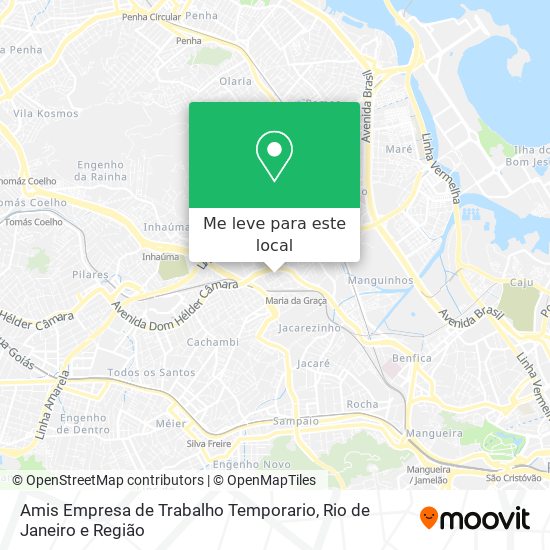 Amis Empresa de Trabalho Temporario mapa