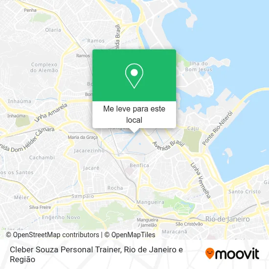 Cleber Souza Personal Trainer mapa