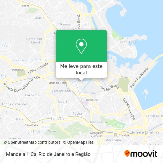 Mandela 1 Ca mapa
