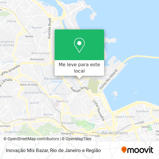 Inovação Mix Bazar mapa