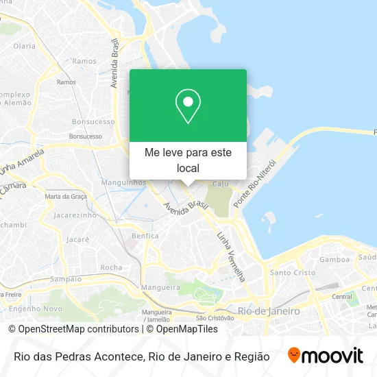 Rio das Pedras Acontece mapa