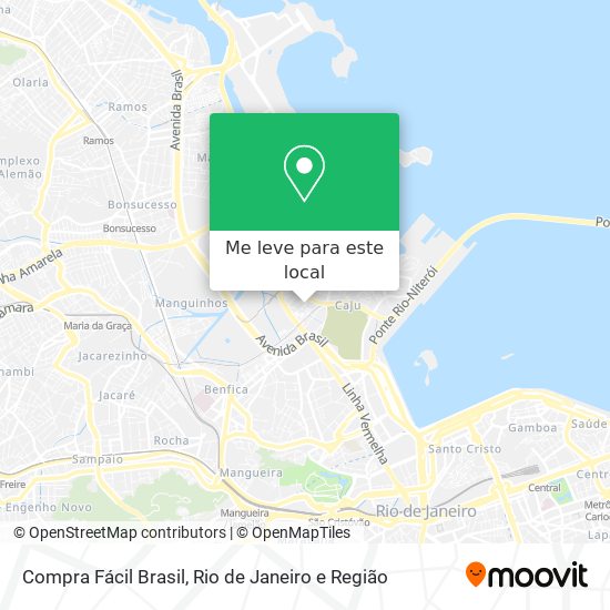 Compra Fácil Brasil mapa
