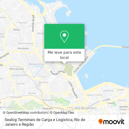 Sealog Terminais de Carga e Logistica mapa