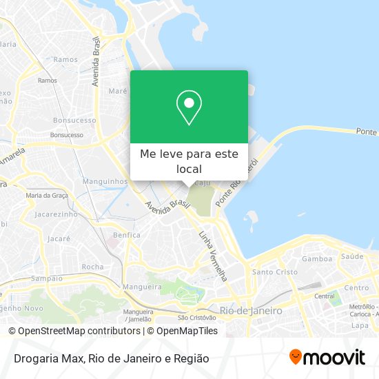 Drogaria Max mapa
