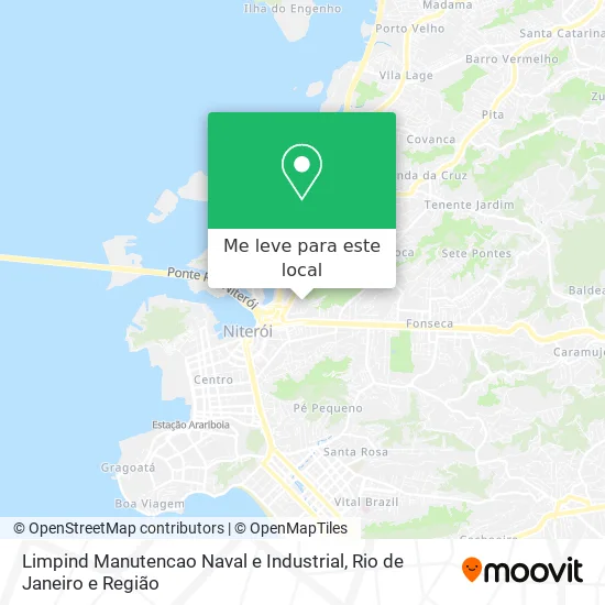 Limpind Manutencao Naval e Industrial mapa