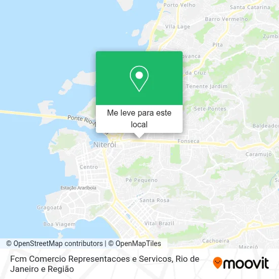 Fcm Comercio Representacoes e Servicos mapa