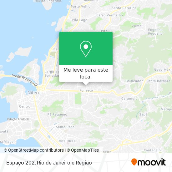 Espaço 202 mapa