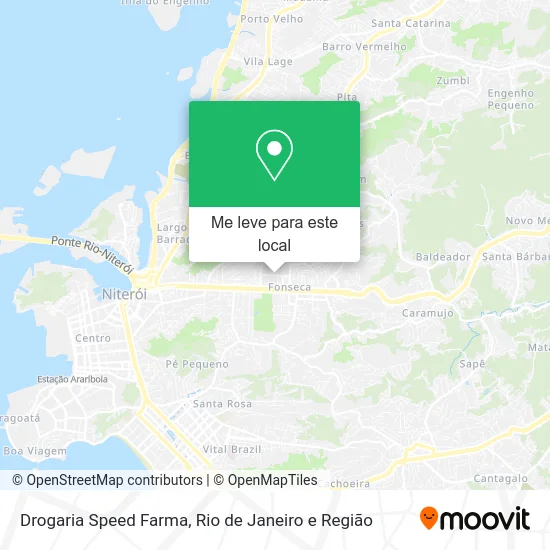 Drogaria Speed Farma mapa