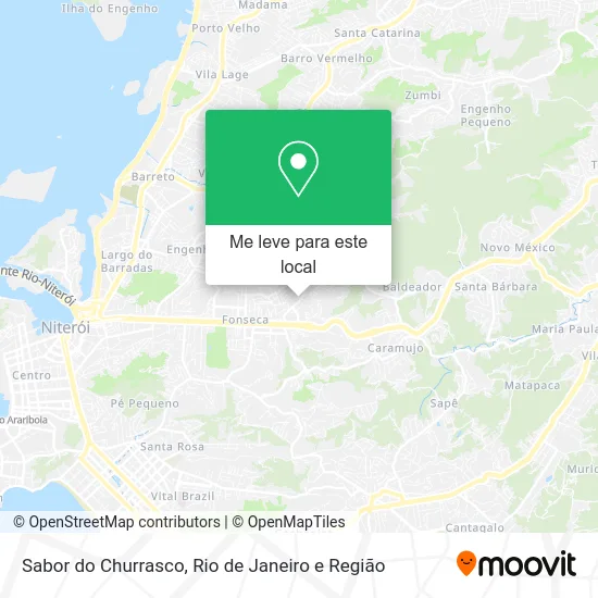 Sabor do Churrasco mapa