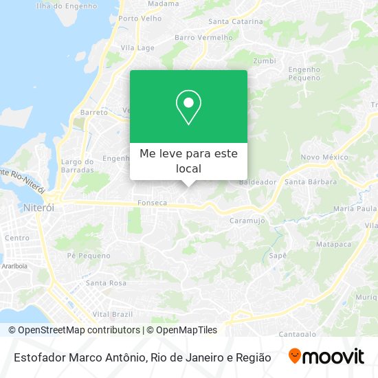 Estofador Marco Antônio mapa