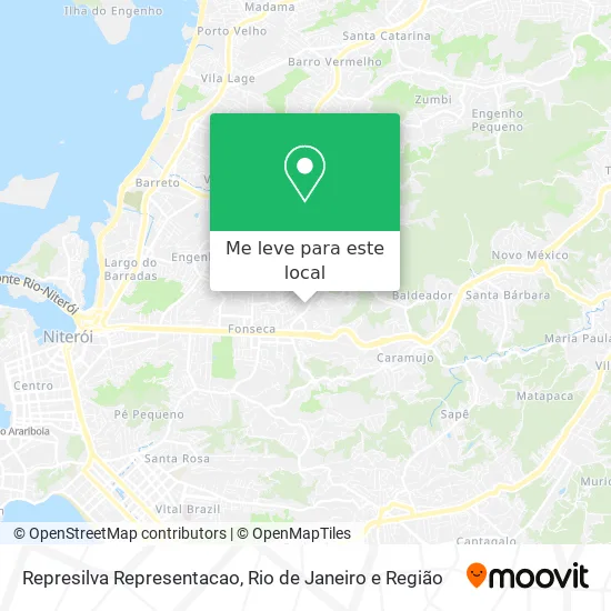Represilva Representacao mapa
