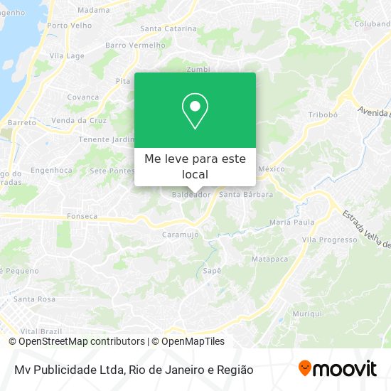 Mv Publicidade Ltda mapa