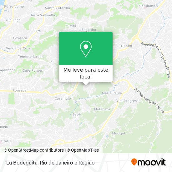 La Bodeguita mapa