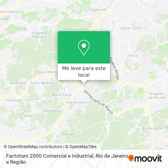 Factotum 2000 Comercial e Industrial mapa