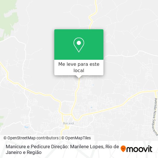 Manicure e Pedicure Direção: Marilene Lopes mapa