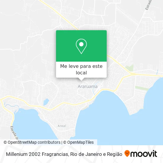 Millenium 2002 Fragrancias mapa
