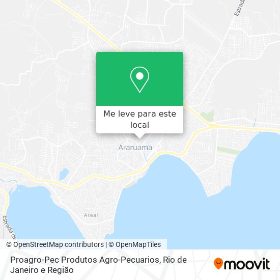 Proagro-Pec Produtos Agro-Pecuarios mapa