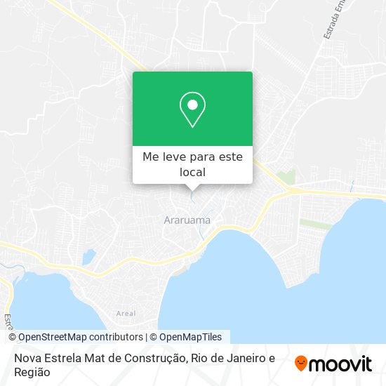 Nova Estrela Mat de Construção mapa