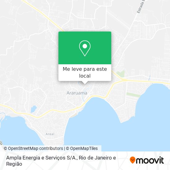 Ampla Energia e Serviços S/A. mapa