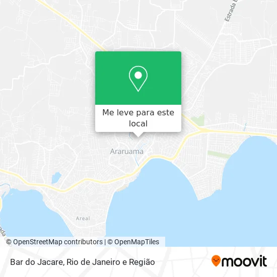 Bar do Jacare mapa